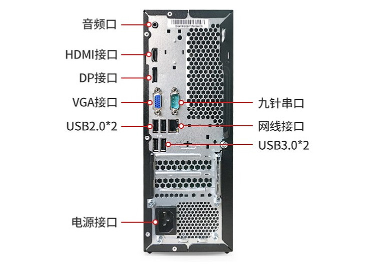 联想(lenovo)扬天m4000s高性能商用办公台式电脑主机小机箱(酷睿i3