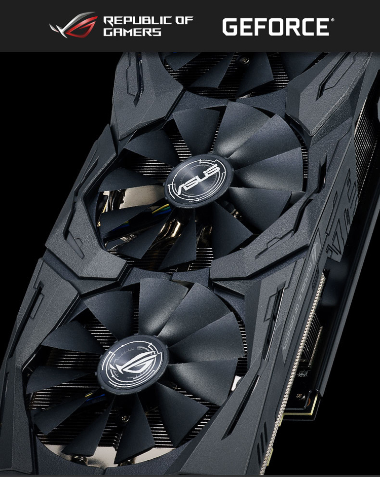 华硕(asus)rog-strix-geforce rtx2060-o6g-gaming猛禽游戏电竞显卡
